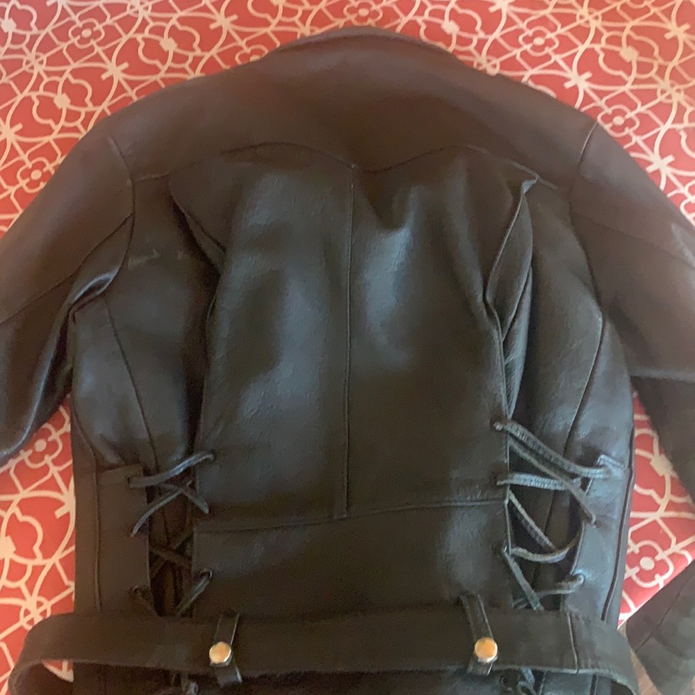 Verducci Soft Leather Motorcycle Jacket-Vintage